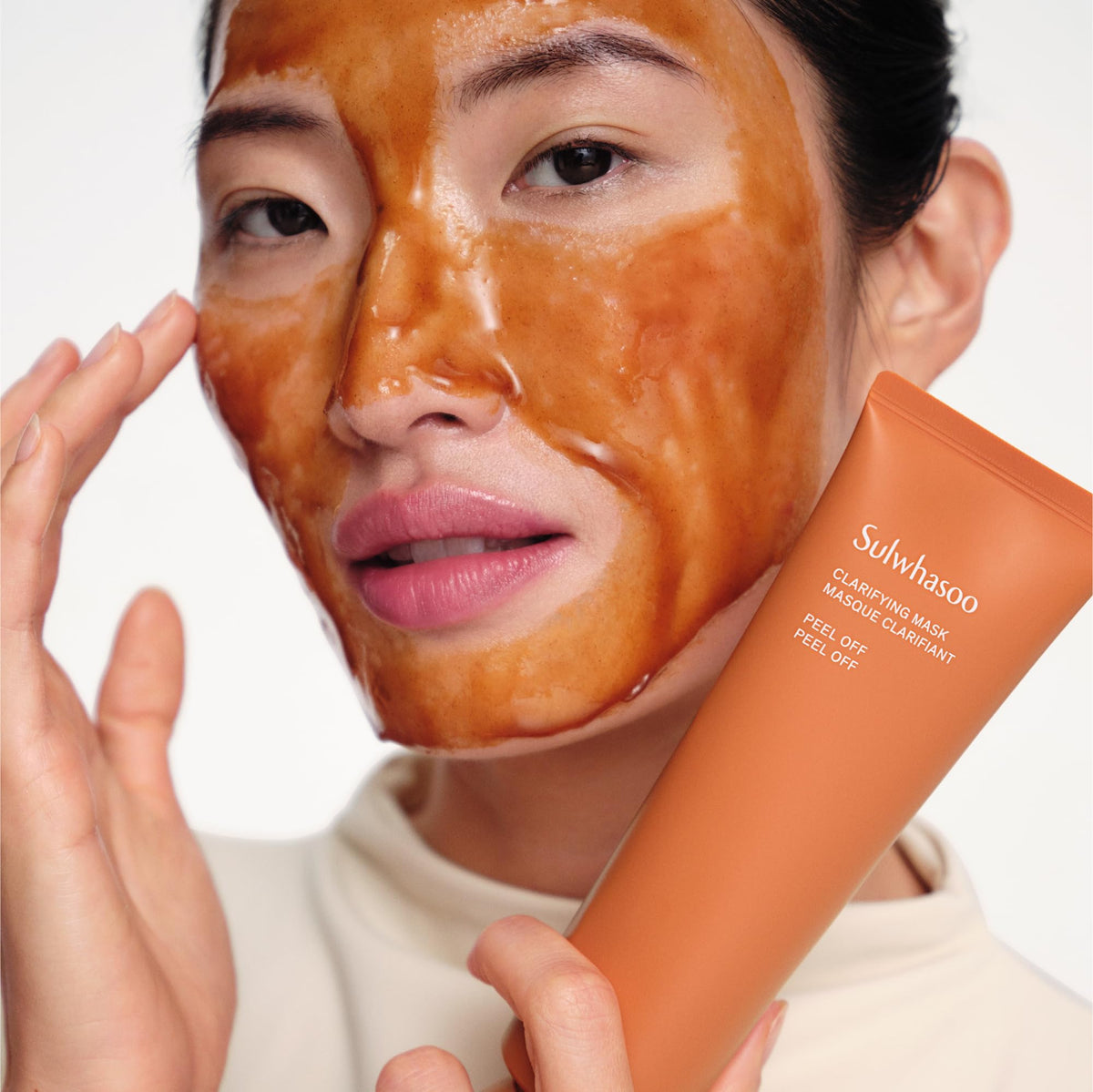 Sulwhasoo Clarifying Peel Off Face Mask texture close-up