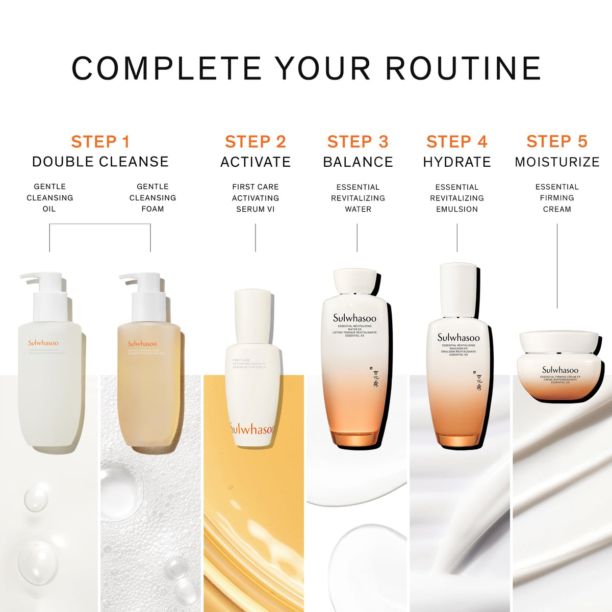 Sulwhasoo Essential Revitalizing Water EX with natural ingredients