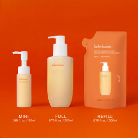 Sulwhasoo Gentle Cleansing Foam close-up of texture
