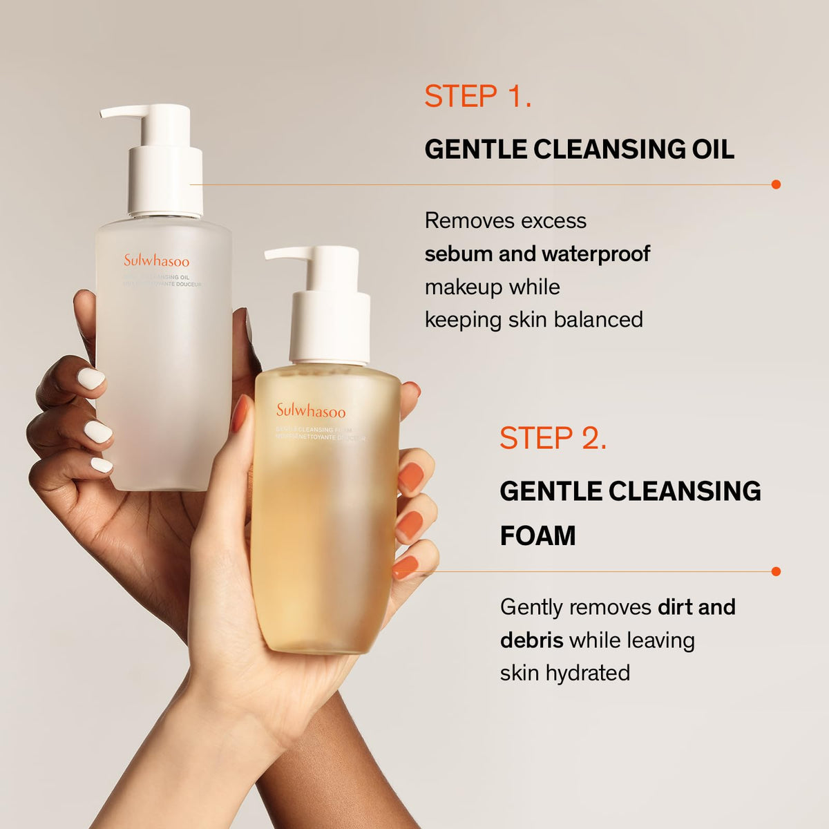 Sulwhasoo Gentle Cleansing Foam with herbal ingredients