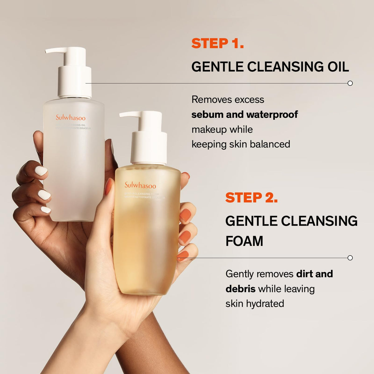 Sulwhasoo Gentle Cleansing Oil lifestyle scene