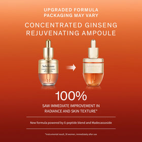 Sulwhasoo Ginseng Ampoule with ingredients list