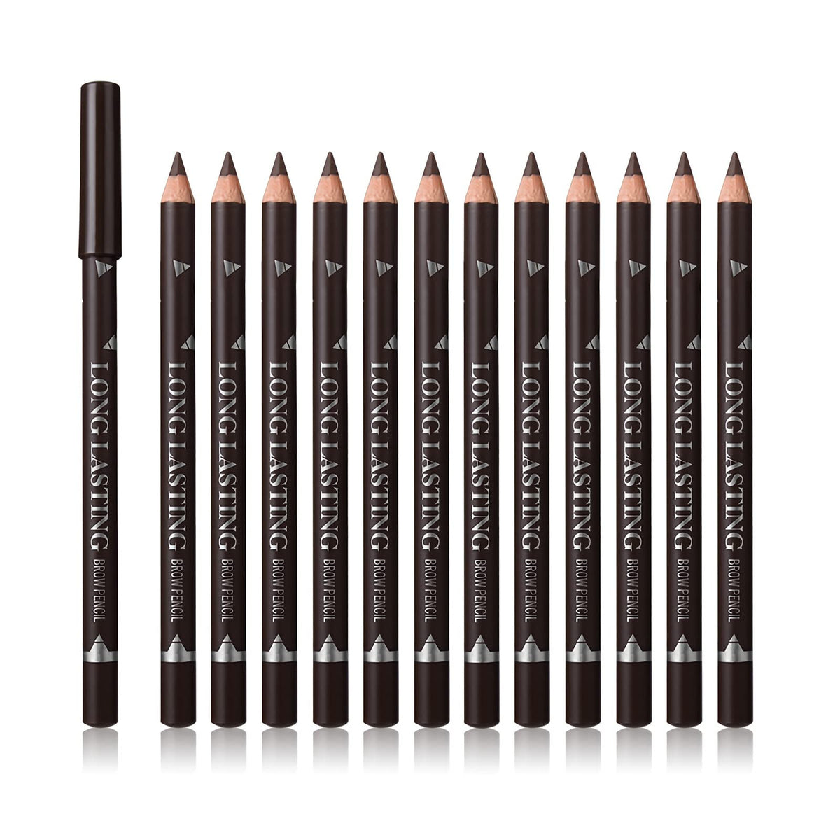 SUMEITANG 12 Pcs Eyebrow Pencil Set in packaging