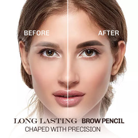SUMEITANG Brown Eyebrow Pencil showing tip