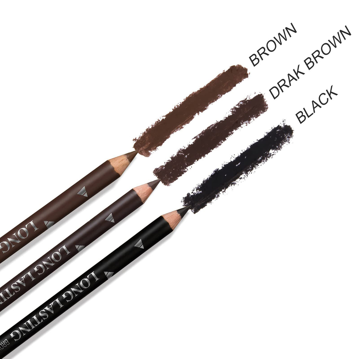 SUMEITANG Eyebrow Pencil Set with a makeup brush