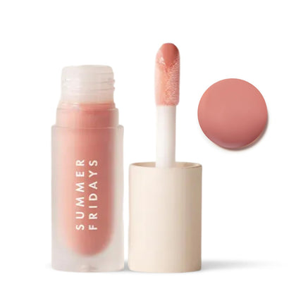 Summer Fridays Dream Lip Oil front view with packaging