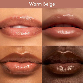 Summer Fridays Dream Lip Oil Warm Beige on lips