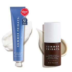 Summer Fridays Evening Duo travel size skin care set front view