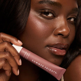 Summer Fridays Lip Butter Balm showing applicator