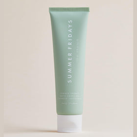 Summer Fridays Super Amino Gel Facial Cleanser packaging on a white background