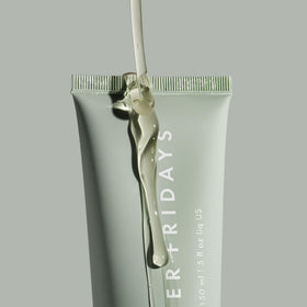 Summer Fridays Super Amino Gel Facial Cleanser side view showing packaging