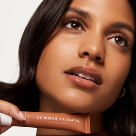 Summer Fridays Tinted Lip Butter Balm Iced Coffee close-up
