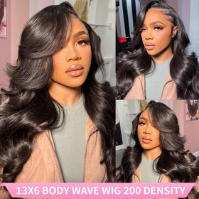 SUMT 30 Inch Body Wave Wig on mannequin