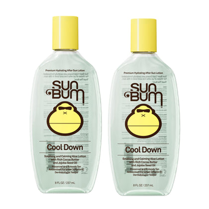 Sun Bum Cool Down Aloe Vera Gel front view 8 oz packaging
