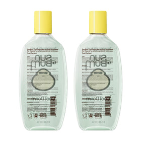 Sun Bum Cool Down Aloe Vera Gel in a refrigerator for cooling effect