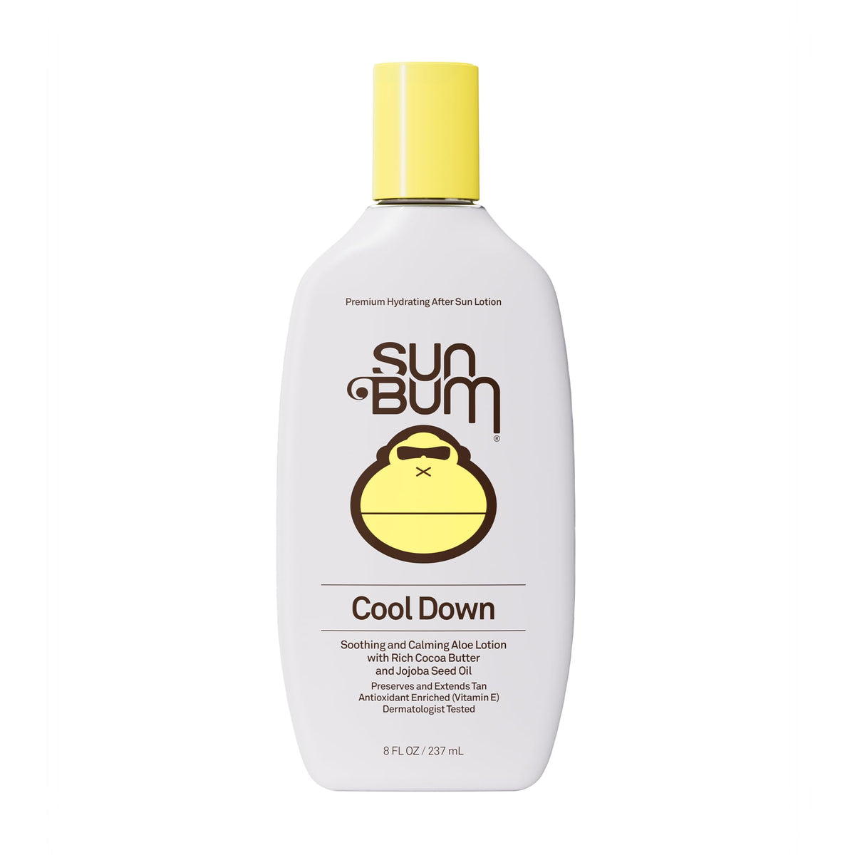 Sun Bum Cool Down Aloe Vera Lotion 8 oz front view
