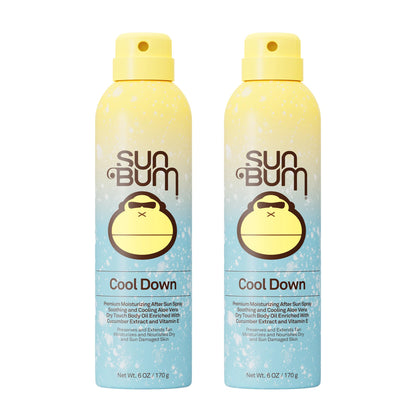 Sun Bum Cool Down Hydrating After Sun Spray 2 Pack front view