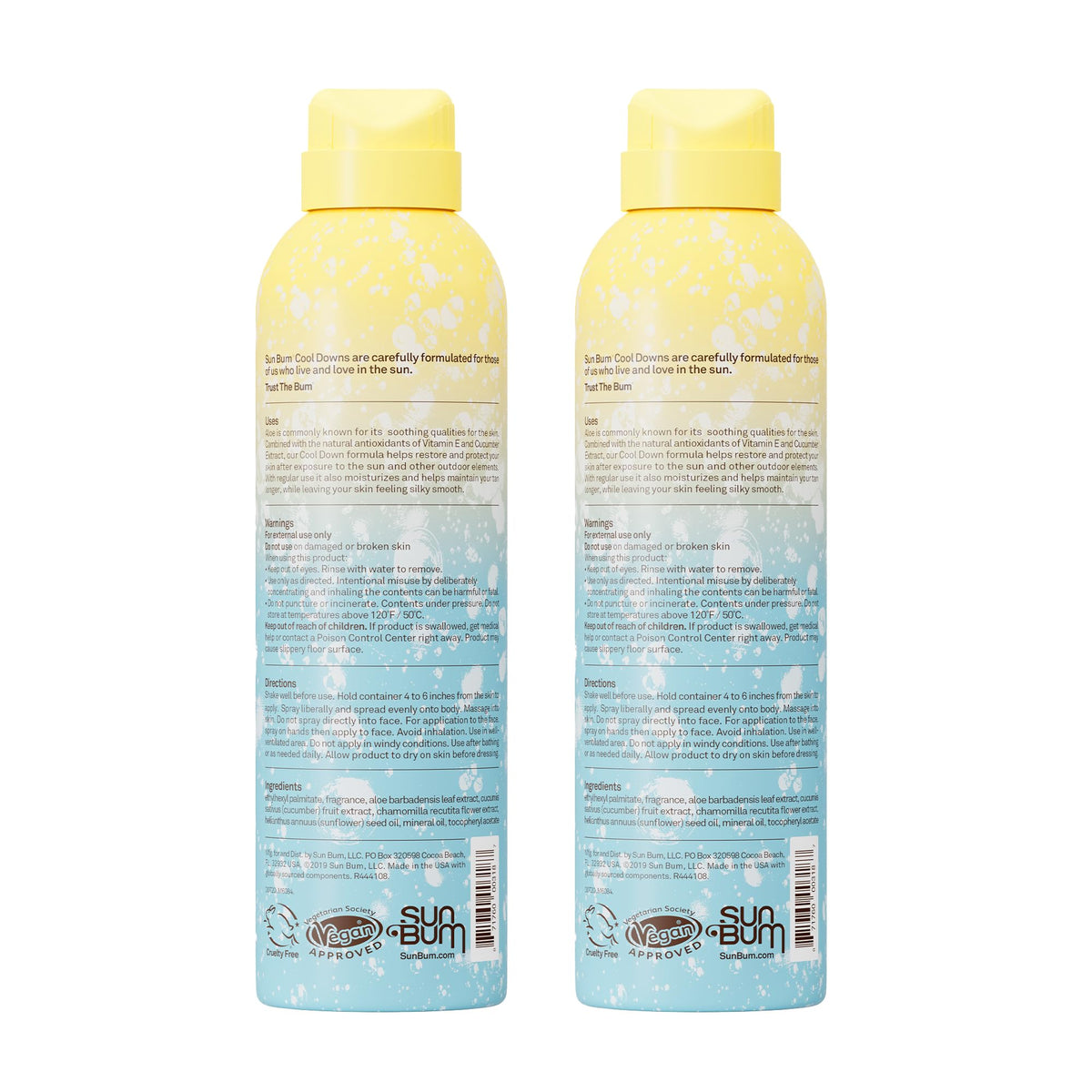 Sun Bum Cool Down Hydrating After Sun Spray in outdoor setting