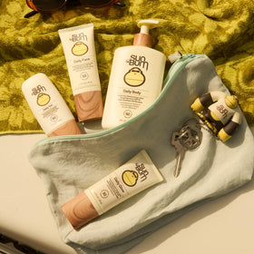 Sun Bum Daily SPF 50 Body Lotion 8 oz with ingredients list