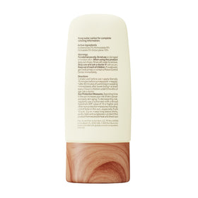 Sun Bum Daily SPF 50 Clear Gel Face Sunscreen with ingredients list