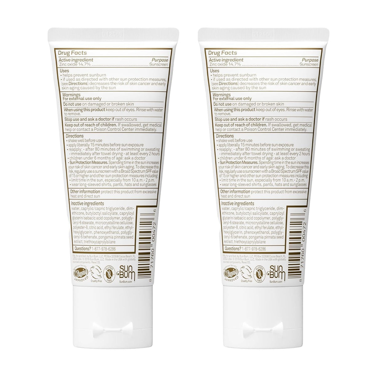 Sun Bum Mineral SPF 50 Sunscreen Lotion lifestyle scene at the beach