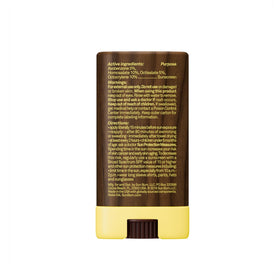 Sun Bum Original SPF 30 Face Stick Sunscreen on a sandy beach
