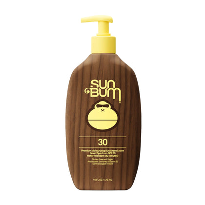 Sun Bum Original SPF 30 Sunscreen Body Lotion 16oz front view