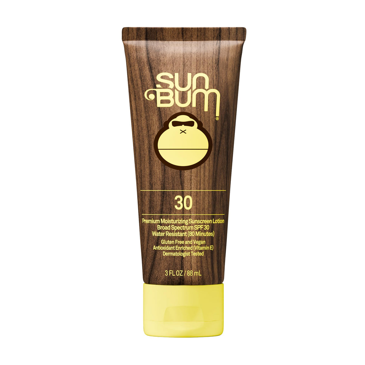 Sun Bum Original SPF 30 Sunscreen Body Lotion 3 oz front view