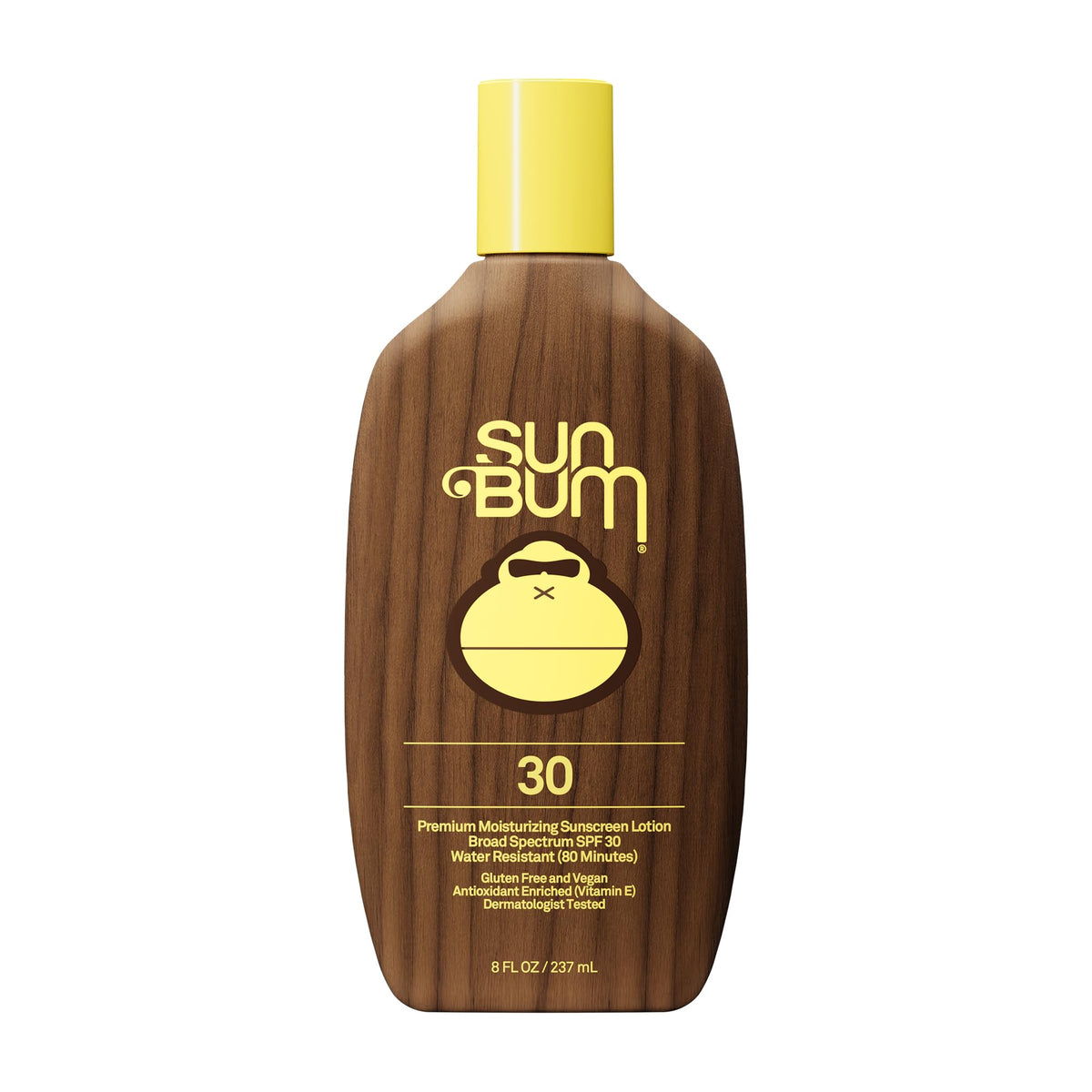 Sun Bum Original SPF 30 Sunscreen Body Lotion 8 oz front view