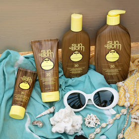 Sun Bum Original SPF 30 Sunscreen Body Lotion side view