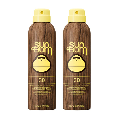 Sun Bum Original SPF 30 Sunscreen Spray 6 oz front view