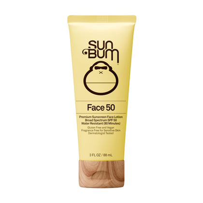 Sun Bum Original SPF 50 Sunscreen Face Lotion 3 oz front view