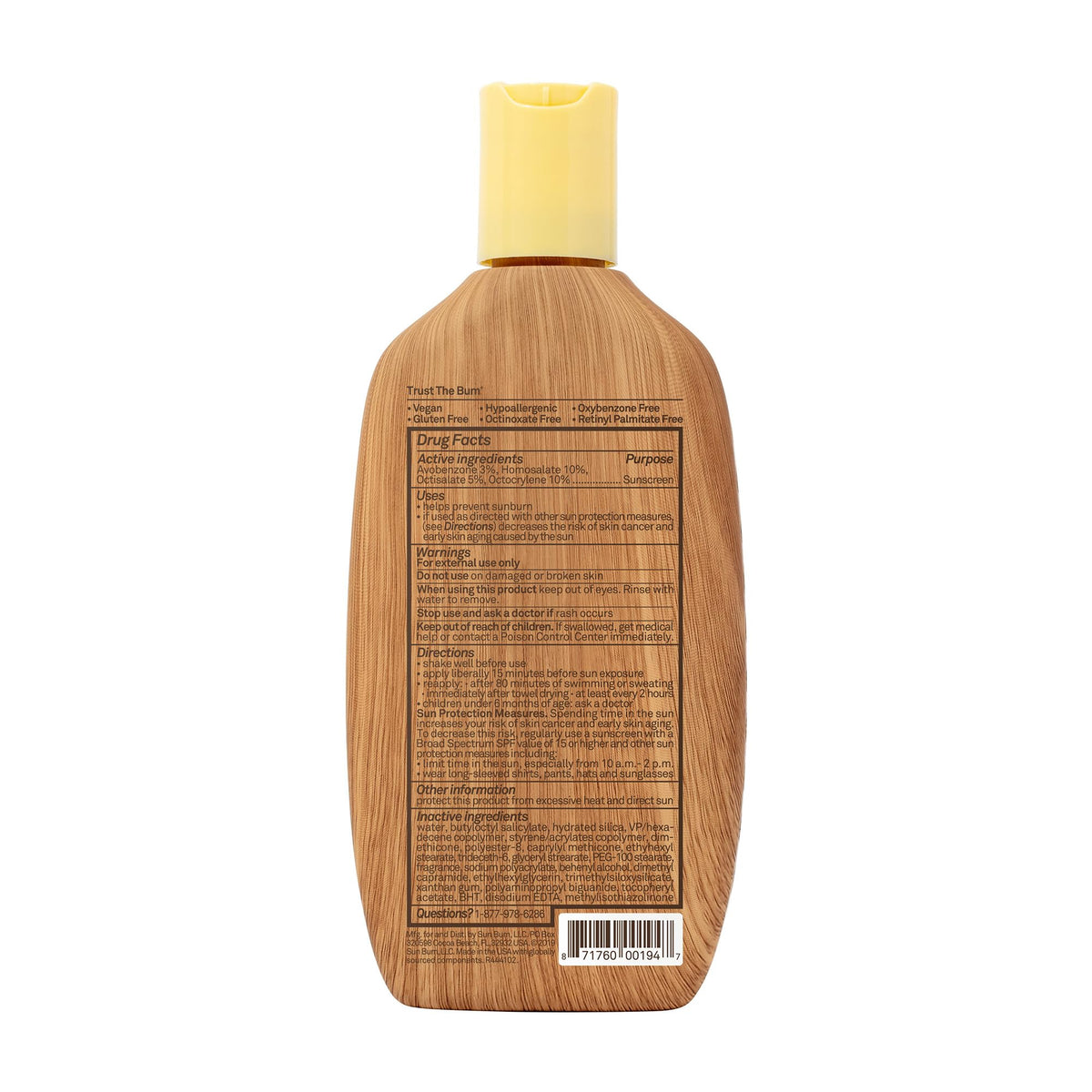 Sun Bum Original SPF 50 Sunscreen Lotion with Vitamin E highlighted