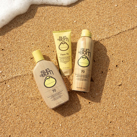 Sun Bum Original SPF 70 Sunscreen Body Spray 6 oz side view