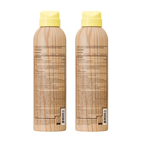 Sun Bum Original SPF 70 Sunscreen Body Spray packaging with summer background