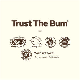 Sun Bum SPF 30 Coconut Lip Balm on a beach setting