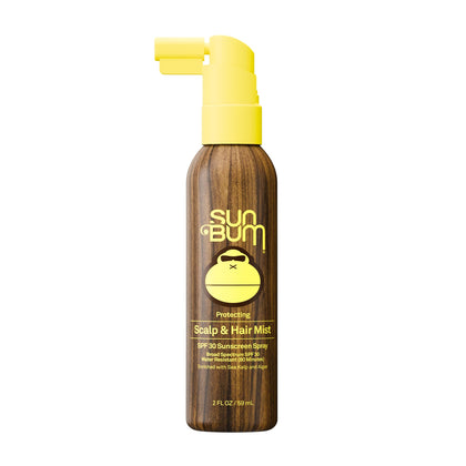 Sun Bum SPF 30 Scalp and Hair Mist Spray front view 2 oz