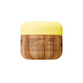 Sun Bum SPF 50 Face Cream Sunscreen cap open, ready for use