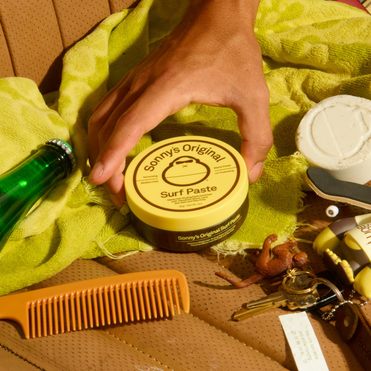 Sun Bum Texturizing Surf Paste with sea salt and kokum butter ingredients