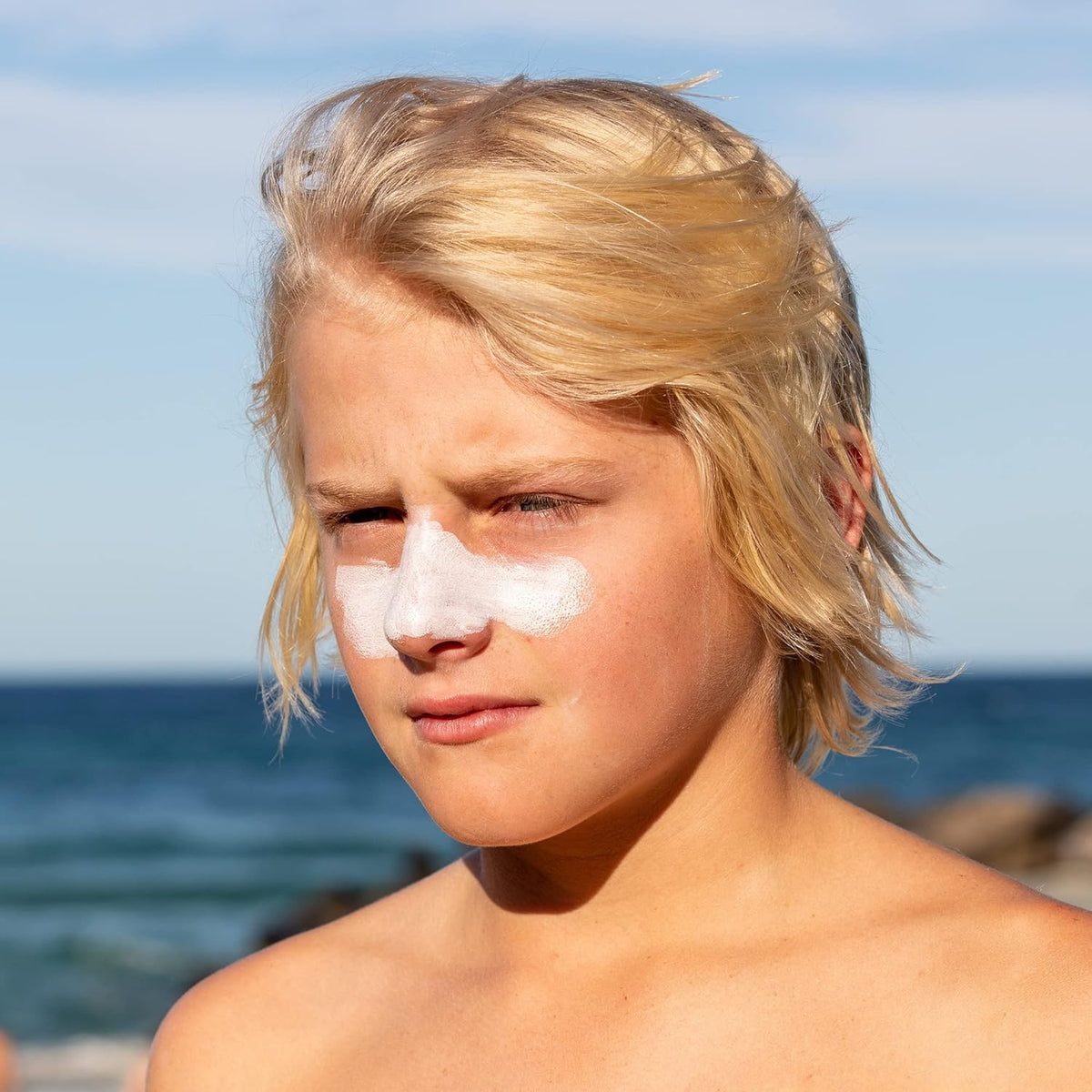 Sun Zapper Zinc Oxide Sunscreen Stick SPF 50+ close-up of stick