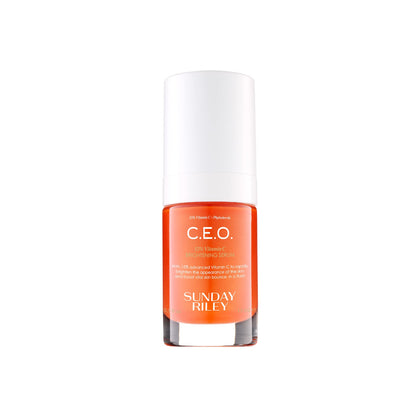 Sunday Riley C.E.O. 15% Vitamin C Brightening Serum front view