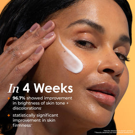 Sunday Riley C.E.O. 15% Vitamin C Brightening Serum texture on hand