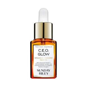 Sunday Riley C.E.O. Glow Vitamin C & Turmeric Face Oil front view