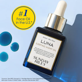 Sunday Riley Luna Retinol Sleeping Night Face Oil packaging