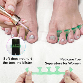 SUNFATT Toe Separators close-up of gel material