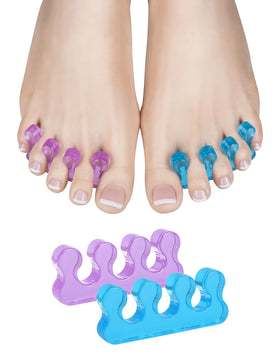 SUNFATT Toe Separators front view with soft gel material