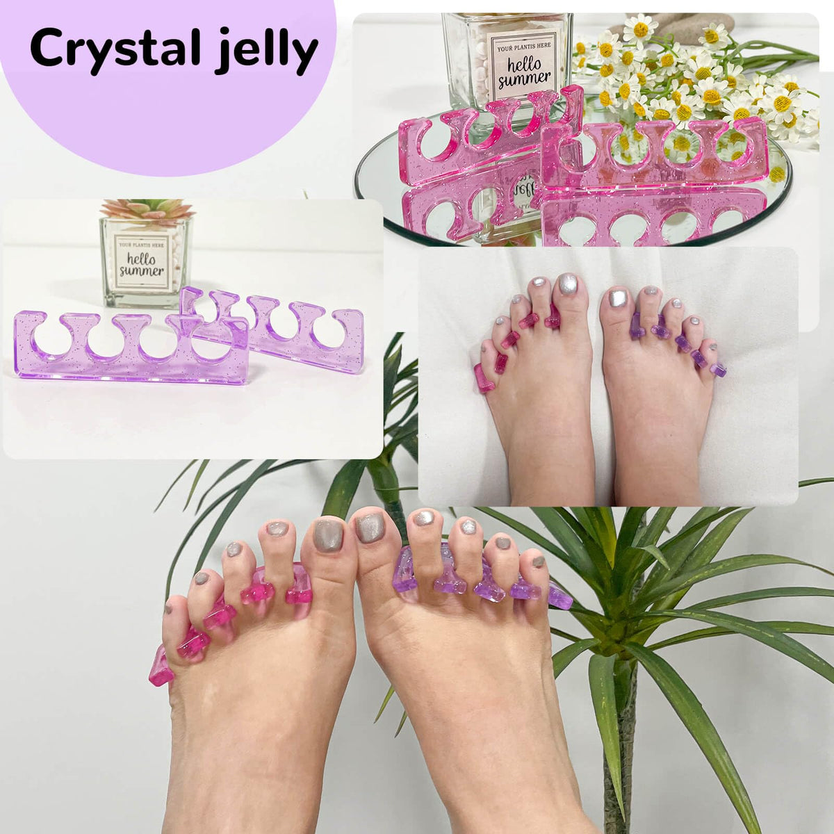 SUNFATT toe separators soft gel close-up