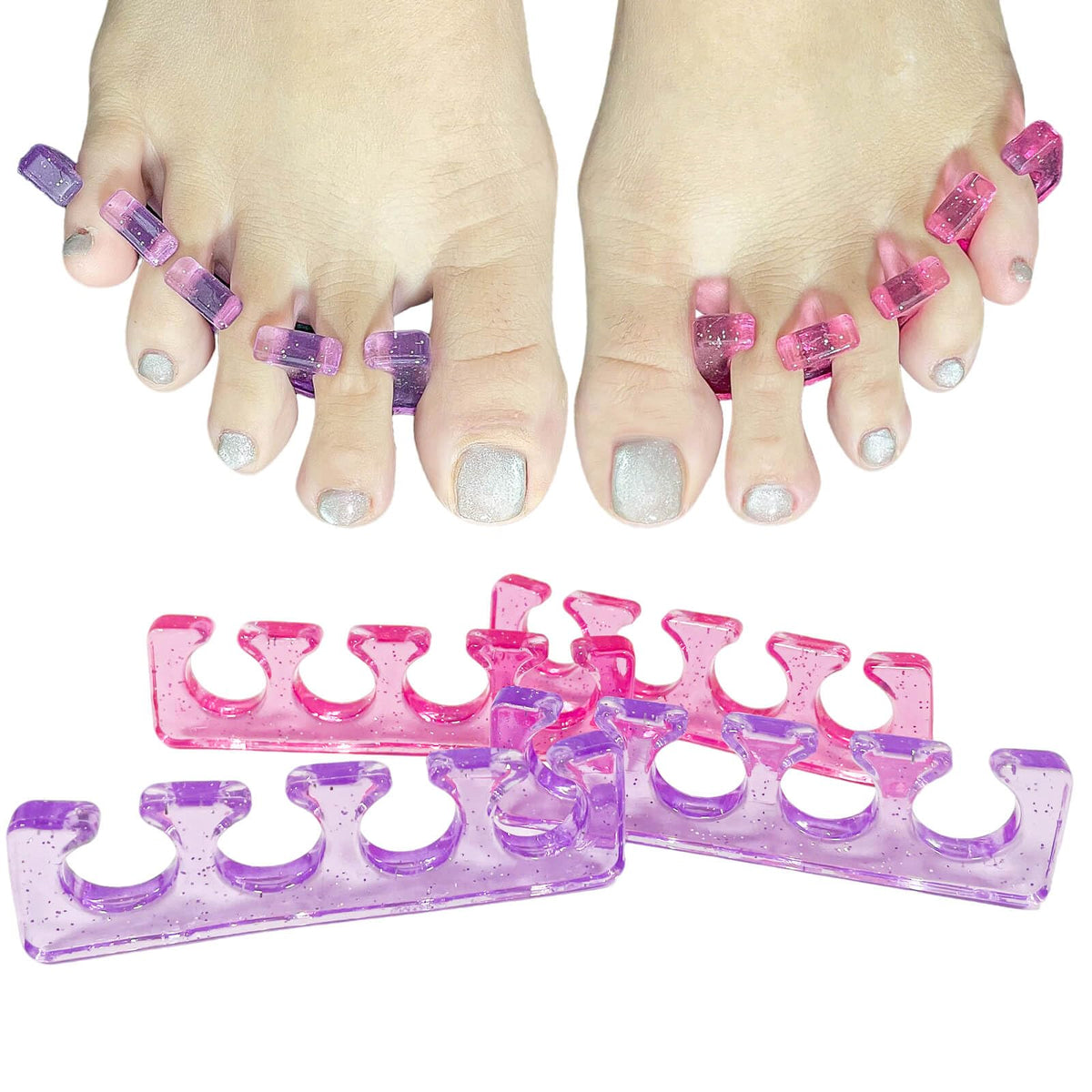 SUNFATT toe separators soft gel front view