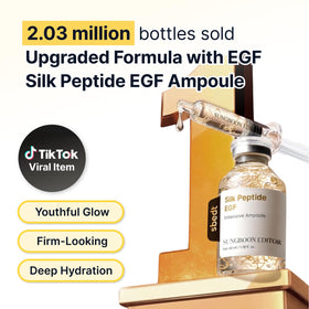 SUNGBOON EDITOR ampoule with gold-infused formula close-up