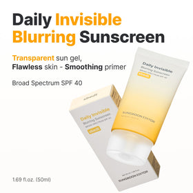 SUNGBOON EDITOR Daily Invisible Blurring Sunscreen 50ml back view
